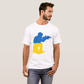 Ukraine Siegel T-Shirt (Vorne ganz)