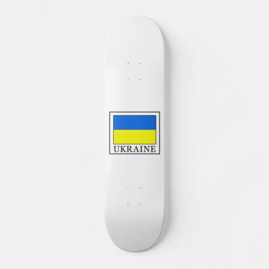 Ukraine Skateboard (Vorderseite)