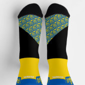 Ukraine Socken, ukrainische Flagge patriotisch / s Socken (Oben)