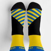 Ukraine Socken, ukrainische Flaggenfarben / Sport Socken (Oben)
