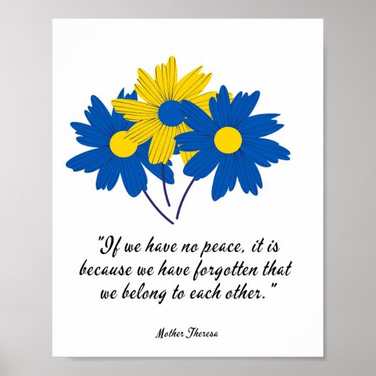 Ukraine: Solidaritätsdruckpaket Poster (Vorne)