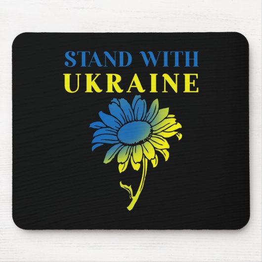 Ukraine Sonnenblume 3 Mousepad (Vorne)