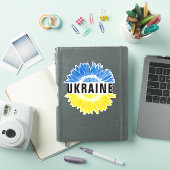 Ukraine Sonnenblume Ukrainische Solidarität Aufkleber (iPad Hülle)