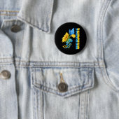 Ukraine Sonnenblumen 8 Button (Beispiel)