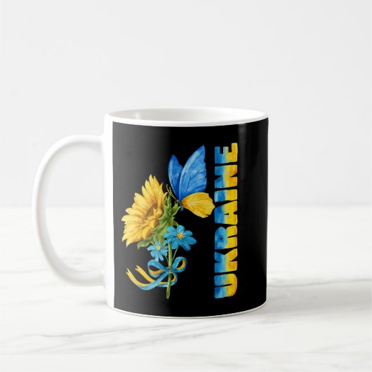 Ukraine Sonnenblumen 8 Kaffeetasse (Links)