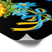 Ukraine Sonnenblumen 8 Poster (Ecke)