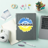 Ukraine Sonnenblumen Unterstützung Solidarität Ukr Aufkleber (iPad Hülle)