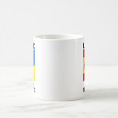 Ukraine Spanien steht an Ihrer Seite Spanische Unt Kaffeetasse (Mittel)