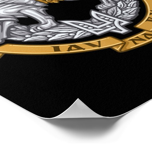 Ukraine Spezialeinsatzkräfte Spetsnaz Wolf Poster (Ecke)