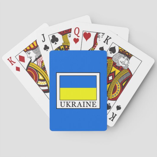 Ukraine Spielkarten (Rückseite)