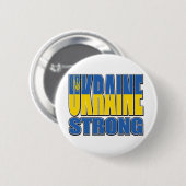 Ukraine stark button (Vorne & Hinten)