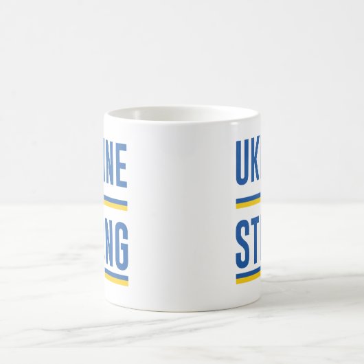 Ukraine stark kaffeetasse (Mittel)