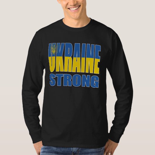 Ukraine stark T-Shirt (Vorderseite)