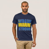 Ukraine stark T-Shirt (Vorne ganz)