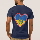 Ukraine stark T-Shirt (Rückseite)