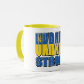 Ukraine stark tasse (Vorderseite Links)