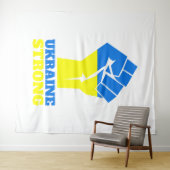 Ukraine stark wandteppich (Beispiel (Horizontal))