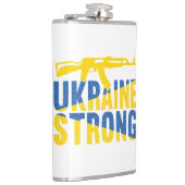 Ukraine: Starke Unterstützung für die Ukraine Flachmann (Rechts)