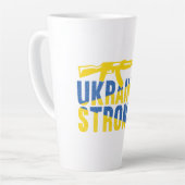 Ukraine: Starke Unterstützung für die Ukraine Milchtasse (Linke Ecke)