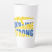 Ukraine: Starke Unterstützung für die Ukraine Milchtasse (Vorderseite)
