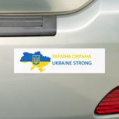 Ukraine Starke Unterstützung für ukrainische Lände Autoaufkleber (Auf Auto)