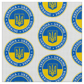 Ukraine Stoff (Nahaufnahme)