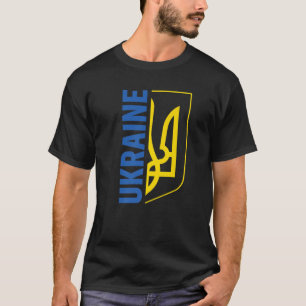 Ukraine Stolz auf Männerbekleidung Emblem Ukraine T-Shirt