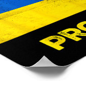 Ukraine Stolz Poster (Ecke)