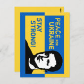 Ukraine – stoppt den sinnlosen Krieg! Postkarte (Vorne/Hinten)
