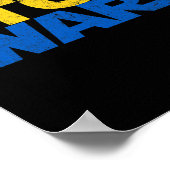 Ukraine stoppt Kriege Poster (Ecke)