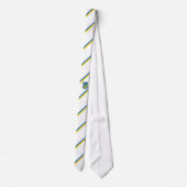 Ukraine stripes Flagge Krawatte (Rückseite)