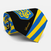 Ukraine Strippergeschäfte ukrainische Flaggenmode Krawatte (Gerollt)