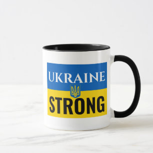 UKRAINE STRONG oder Ihre Botschaft Tasse