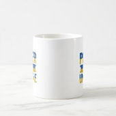 Ukraine Strong - Patriotic Support Coffee Tasse (Mittel)