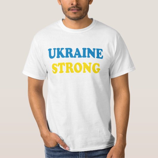 Ukraine Strong T-Shirt (Vorderseite)