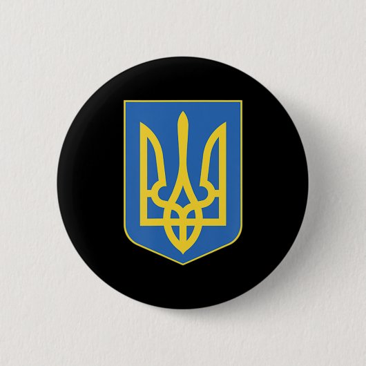 Ukraine-Symbol Button (Vorderseite)