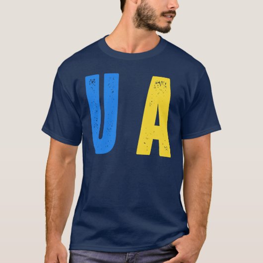 Ukraine T-Shirt (Vorderseite)