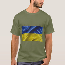Ukraine T - Shirt der Flaggenfarben