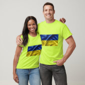 Ukraine T - Shirt der Flaggenfarben (Unisex)