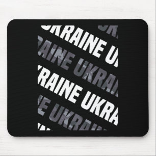 Ukraine-Tarnmuster Graue Tarnung  Mousepad