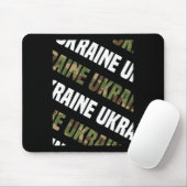 Ukraine-Tarnmuster Grün-Tarnung Mousepad (Mit Mouse)