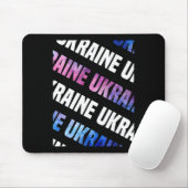 Ukraine-Tarnmuster-Wasserfarbe-Tarnung Mousepad (Mit Mouse)