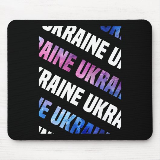 Ukraine-Tarnmuster-Wasserfarbe-Tarnung Mousepad (Vorne)