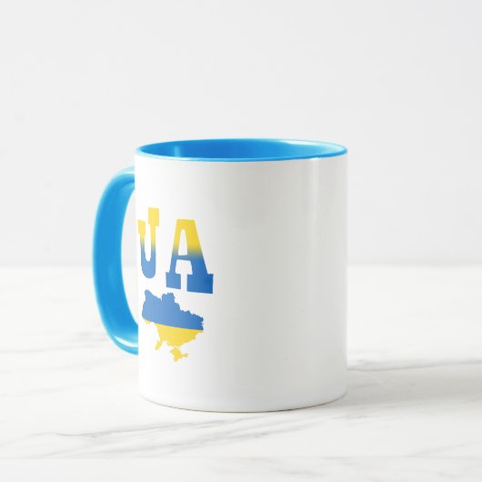 Ukraine Tasse (Vorderseite Links)