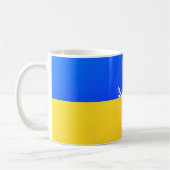 Ukraine Tasse Frieden Taube ukrainische Flaggenfre (Links)