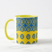 Ukraine Tasse und ukrainische Fahne Kaffeetasse (Links)
