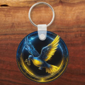 Ukraine Taube des Friedens Schlüsselanhänger (Vorderseite)