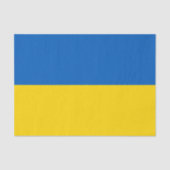 Ukraine tissue paper, Ukrainian Flag tissue paper Seidenpapier (Vorderseite)
