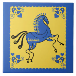 Ukraine Traditionelle slawische Volkskunst Fliese