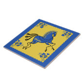 Ukraine Traditionelle slawische Volkskunst Fliese (Seite)